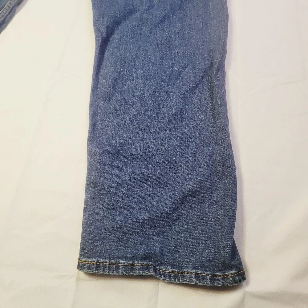 Levi's Men's 505 Regular Fit Jeans 40x32 Blue Straight Leg Denim D72
